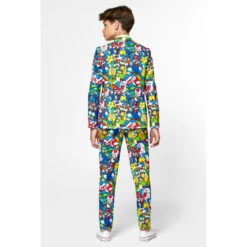Opposuits Super Mario Officially Licensed Teen Boys Suit -Family Halloween Store Sales Store ostb 0017 super mario gb 04 m6krmzbybfvz8xca