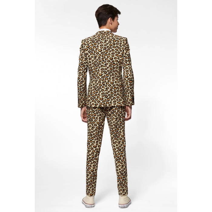 Opposuits The Jag, Teen Boys Leopard Print Suit 3 Opposuits The Jag, Teen Boys Leopard Print Suit - Image 3