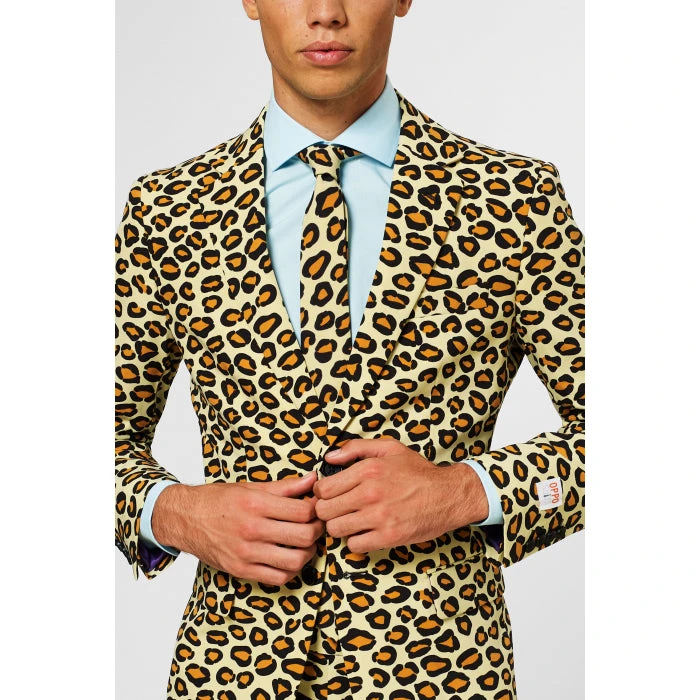 Opposuits The Jag Leopard Print Suit, Tiger King Costume 2 Opposuits The Jag Leopard Print Suit, Tiger King Costume - Image 2
