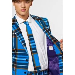 Opposuits Braveheart, Scottish Blue Plaid Patterned Men's Suit -Family Halloween Store Sales Store osui 0034 braveheart 4 0taowsz0xapfgeq5