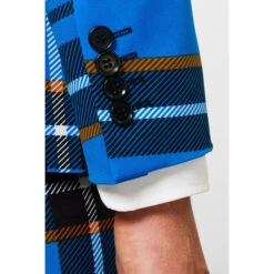Opposuits Braveheart, Scottish Blue Plaid Patterned Men's Suit -Family Halloween Store Sales Store osui 0034 braveheart 6 3bzxdv6kejbgesd6