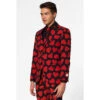 Opposuits King Of Hearts Valentines Patterned Men's Suit