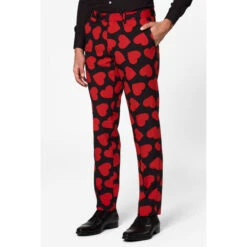 Opposuits King Of Hearts Valentines Patterned Men's Suit -Family Halloween Store Sales Store osui 0068 black suit hearts king of hearts 05 yp9d8urnal9lbm1v