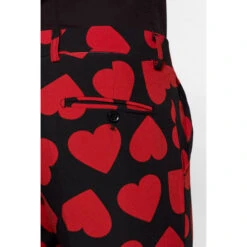 Opposuits King Of Hearts Valentines Patterned Men's Suit -Family Halloween Store Sales Store osui 0068 black suit hearts king of hearts 06 wdhcxqqkhxlvh9i0