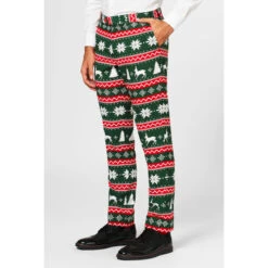 Opposuits Festive Green Men's Patterned Suit -Family Halloween Store Sales Store osui 0073 christmas suit festive green 5 9abi3ywgwgxsprci