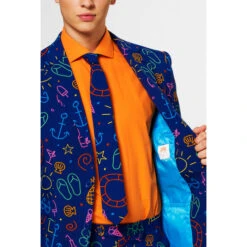 Opposuits Doodle Dude Men's Patterned Suit -Family Halloween Store Sales Store osui 0086 tropical suit doodle dude 4 xe9rycs4avkktzg3