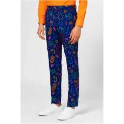 Opposuits Doodle Dude Men's Patterned Suit -Family Halloween Store Sales Store osui 0086 tropical suit doodle dude 5 fi6h2lzgx9kb84fj