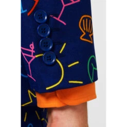 Opposuits Doodle Dude Men's Patterned Suit -Family Halloween Store Sales Store osui 0086 tropical suit doodle dude 6 0vyuv8picjgti8kc