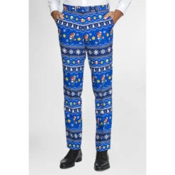 Opposuits Super Mario Merry Mario Nintendo Christmas Patterned Men's Suit 12 Opposuits Super Mario Merry Mario Nintendo Christmas Patterned Men's Suit -Family Halloween Store Sales Store osui 0096 retro suit merry mario 5 10udqjpjwjvo324e
