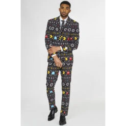 Opposuits Winter PAC-MAN™ Retro Video Game Suit -Family Halloween Store Sales Store osui 0097 retro suit winter pacman 3 7znisbzuqqqz1vkf