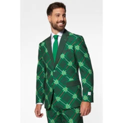 Opposuits Shamrocker St Patricks Men's Patterned Irish Suit