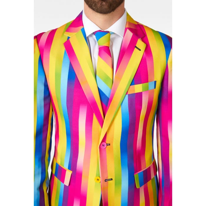 Opposuits Rainbow Glaze Rainbow Pride Mens Suit 2 Opposuits Rainbow Glaze Rainbow Pride Mens Suit - Image 2