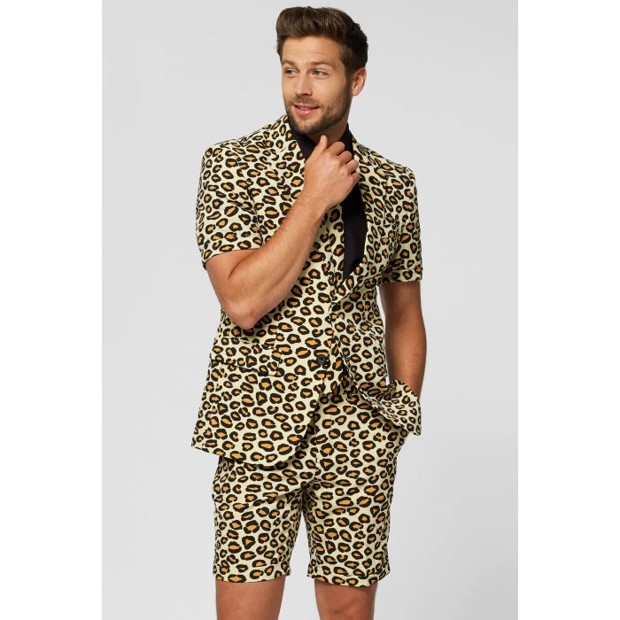Opposuits The Jag Summer Leopard Print Suit, Tiger King Costume 1 Opposuits The Jag Summer Leopard Print Suit, Tiger King Costume