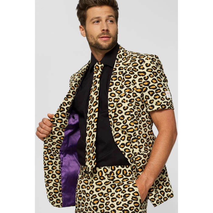 Opposuits The Jag Summer Leopard Print Suit, Tiger King Costume 4 Opposuits The Jag Summer Leopard Print Suit, Tiger King Costume - Image 4