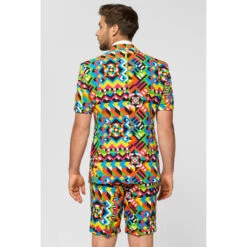 Opposuits Abstractive Retro Colourful Summer Men's Short Suit 8 Opposuits Abstractive Retro Colourful Summer Men's Short Suit -Family Halloween Store Sales Store osum 0020 summer suit tropical abstractive 3 v4 cr65bnl7lx3y8pt8