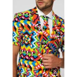 Opposuits Abstractive Retro Colourful Summer Men's Short Suit 10 Opposuits Abstractive Retro Colourful Summer Men's Short Suit -Family Halloween Store Sales Store osum 0020 summer suit tropical abstractive 7 v4 gfvwsifxrrfvib4f
