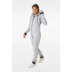 Opposuits Gentle Grey Adult Unisex Onsie -Family Halloween Store Sales Store osuo 1003 gentle grey women studio gb 02