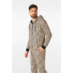 Opposuits The Jag, Leopard Print Adult Unisex Onsie -Family Halloween Store Sales Store osuo 1004 the jag men studio gb 04