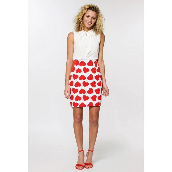 Opposuits Queen Of Hearts Women's Valentines Heart Patterned Suit 3 Opposuits Queen Of Hearts Women's Valentines Heart Patterned Suit - Image 3