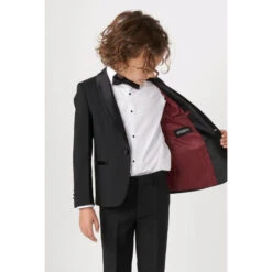 Opposuits Jet Set Black Boy's Party Tuxedo -Family Halloween Store Sales Store otbo 1001 jet set black studio gb 04