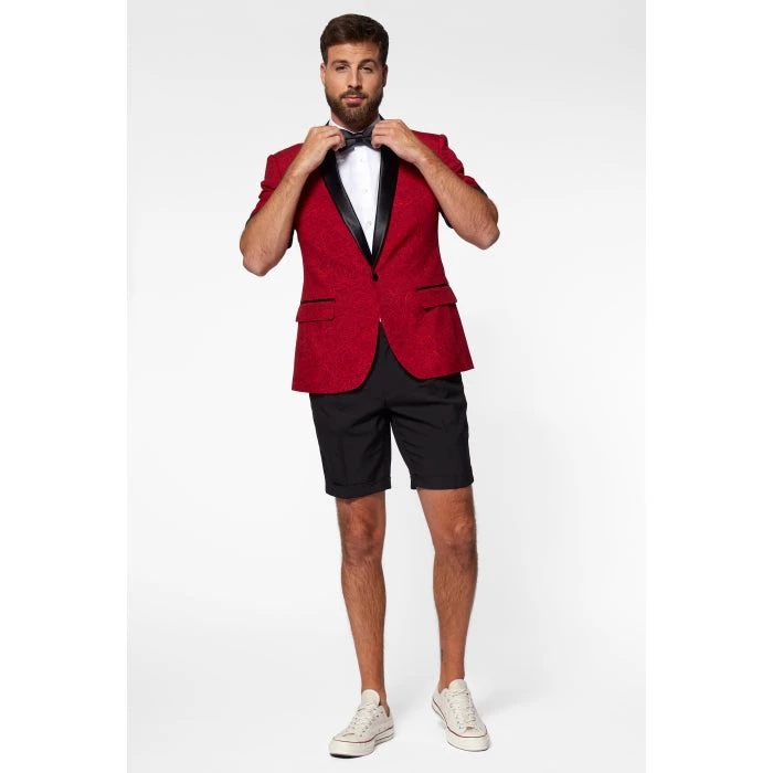 Opposuits Perfect Peony Red Mens Summer Tuxedo 2 Opposuits Perfect Peony Red Mens Summer Tuxedo - Image 2
