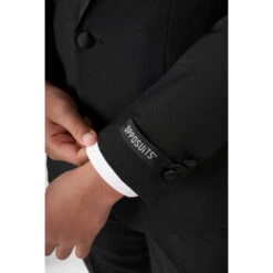 Opposuits Jet Set Black Teen Boys Tuxedo -Family Halloween Store Sales Store ottb 1001 jet set black studio gb 07
