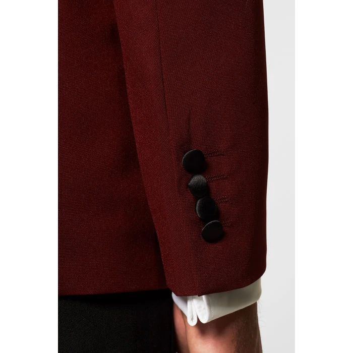 Opposuits Hot Burgundy Men's Tuxedo - Image 7