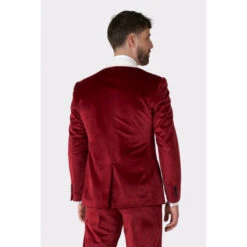 Opposuits Velvet Vibes, Red Velvet Mens Tuxedo 12 Opposuits Velvet Vibes, Red Velvet Mens Tuxedo -Family Halloween Store Sales Store otux 1004 velvet vibes wb 05