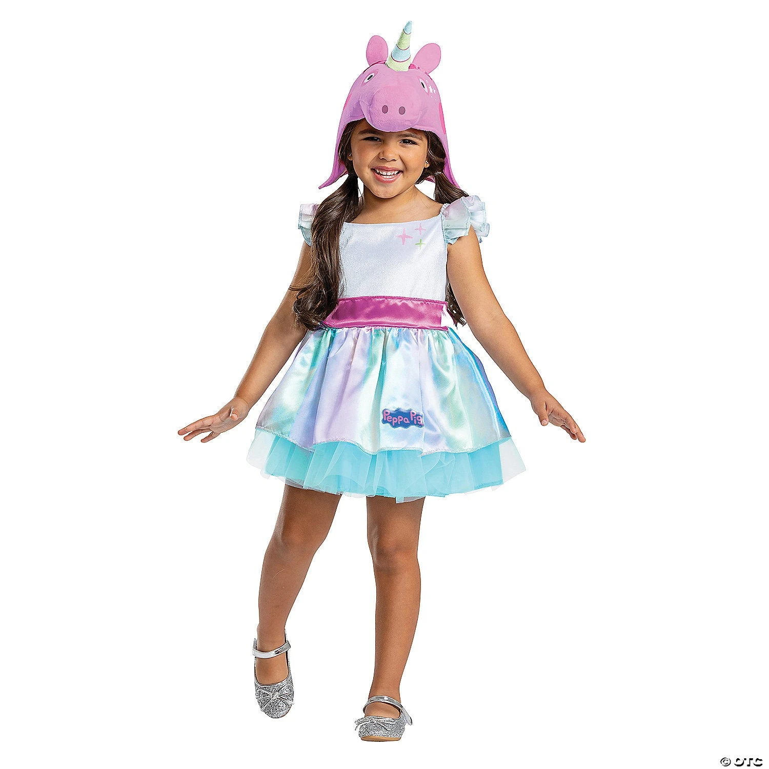Disguise Toddler Peppa Unicorn Costume Medium 3T-4T 1 Disguise Toddler Peppa Unicorn Costume Medium 3T-4T