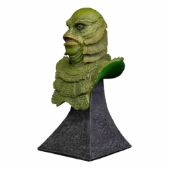 TRICK OR TREAT STUDIOS Universal Monsters, Creature From The Black Lagoon Mini Bust -Family Halloween Store Sales Store um creature minibust left